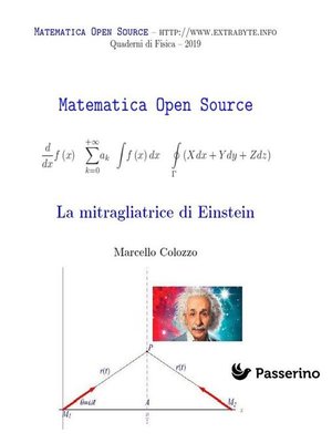 cover image of La mitragliatrice di Einstein